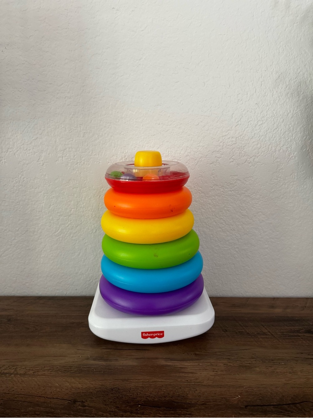 Fisher-Price Large Rainbow Stacking Rings Toy
